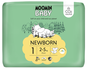 Moomin Baby Luier maat 1 Newborn