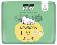 Moomin Baby Luier maat 1 Newborn - thumbnail