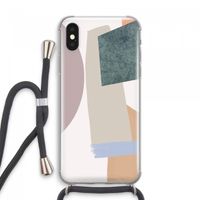 Lindo: iPhone XS Max Transparant Hoesje met koord