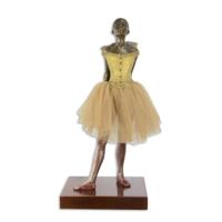 A BRONZE SCULPTURE OF A LITTLE DANCER AGED FOURTEEN WD. BASE A BRONZE SCULPTURE OF A LITTLE DANCER AGED FOURTEEN WD. BASE