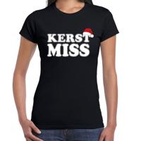 Foute Kerst T-shirt voor dames - Kerstmiss - zwart - Kerstmuts Foute Kerst T-shirt voor dames - Kerstmiss - zwart - Kerstmuts