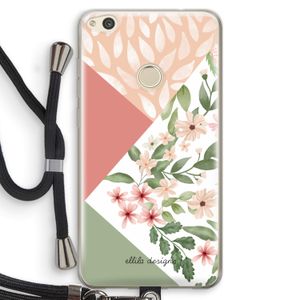 Sweet heaven geometrics: Huawei Ascend P8 Lite (2017) Transparant Hoesje met koord