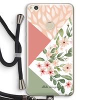 Sweet heaven geometrics: Huawei Ascend P8 Lite (2017) Transparant Hoesje met koord