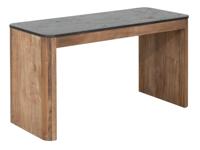 DTP Home Bureau 'Soho' Teakhout en betonlook, 140 x 60cm