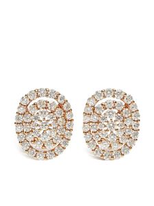 LEO PIZZO boucles d'oreilles Must Have en or rose 18ct