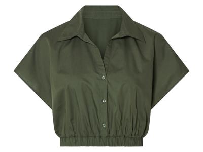 esmara Dames blouse (Kaki, S (36-38))