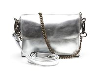 Chabo Bags Rebel Bag Schoudertas Metallic Zilver