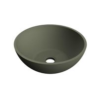 Arcqua Prince waskom 38cm cast marble mat groen WAS394789