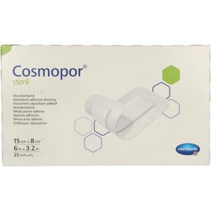 Hartmann Cosmopor wondverband zelfklev 8cm x 15cm steriel (25 st)