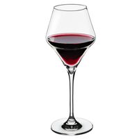 Set van 3x wijnglazen voor rode wijn Clarillo 370 ml van glas   -