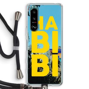 Habibi Majorelle : Sony Xperia 5 III Transparant Hoesje met koord
