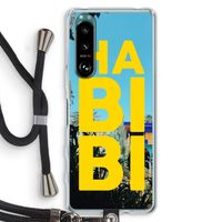 Habibi Majorelle : Sony Xperia 5 III Transparant Hoesje met koord
