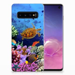 Samsung Galaxy S10 TPU Hoesje Vissen