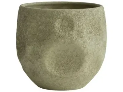 Noor pot sand olive ø26h24cm Noor pot sand olive ø26h24cm