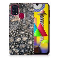 Samsung Galaxy M31 TPU Hoesje Krokodillenprint