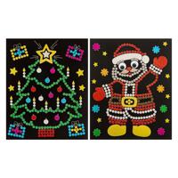 Creative Craft Group Xmas holografische stippen stickerset
