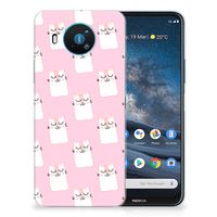 Nokia 8.3 TPU Hoesje Sleeping Cats - thumbnail