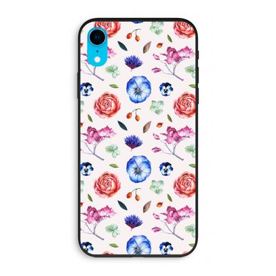 Bloemetjes: iPhone XR Biologisch afbreekbaar hoesje