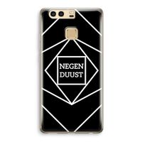 Negenduust geometrisch: Huawei P9 Transparant Hoesje