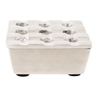 Cosy & Trendy Asbak - 9 x 8 cm - Zilver - Aluminium