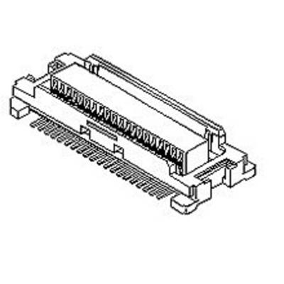 Molex 54167-0208 Mezzanineconnector Inhoud: 1 stuk(s) Tape on Full reel