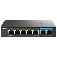 D-Link DMS-107/E Ethernet Switch 5 + 2 poorten - thumbnail