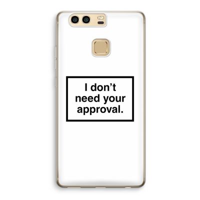 Don't need approval: Huawei P9 Transparant Hoesje