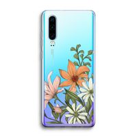 Floral bouquet: Huawei P30 Transparant Hoesje