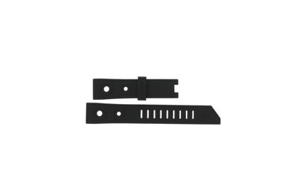 Horlogeband Zodiac ZO9212 / ZO9214 / ZO9256 / ZO9265 / ZO9289 Rubber Zwart 20mm