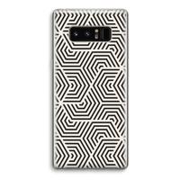 Magic pattern: Samsung Galaxy Note 8 Transparant Hoesje - thumbnail