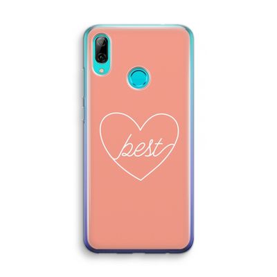 Best heart: Huawei P Smart (2019) Transparant Hoesje