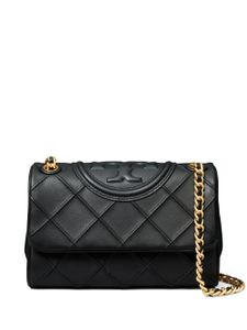 Tory Burch sac porté épaule Fleming Soft Convertible - Noir