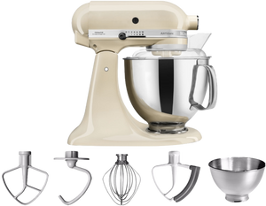 KitchenAid Artisan keukenmachine 4,8 l Crème 300 W
