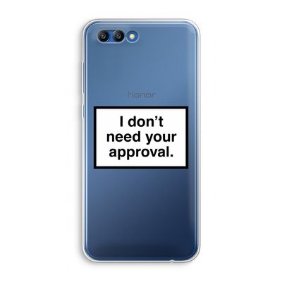 Don't need approval: Honor 10 Transparant Hoesje