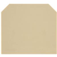 Weidmüller 9537910000 Afsluitplaat Beige 20 stuk(s) - thumbnail