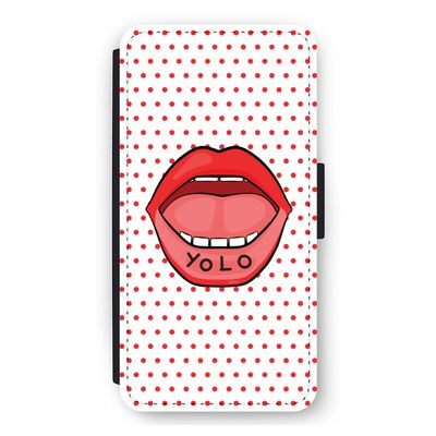 Yolo Denise: iPhone 11 Flip Hoesje