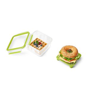 EMSA CLIP & GO XL Lunchtrommel 1,3 l Groen, Transparant 1 stuk(s)