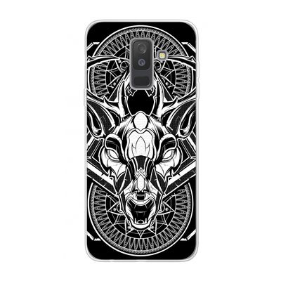 Oh Deer: Samsung Galaxy A6 Plus (2018) Transparant Hoesje