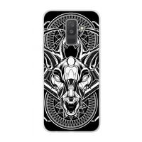 Oh Deer: Samsung Galaxy A6 Plus (2018) Transparant Hoesje