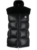 Moncler gilet Lempa à design matelassé - Noir