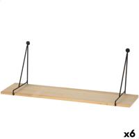 Planken Max Home Ijzer Hout MDF 50 X 20 X 14,5 CM (6 Stuks)