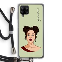 Pop-Art Creator: Samsung Galaxy A12 Transparant Hoesje met koord