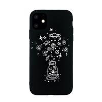 Voor iPhone 11 geschilderde patroon zachte TPU beschermhoes (wensen fles)