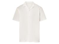 LIVERGY Heren overhemd (Wit, L)