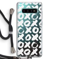 XOXO: Samsung Galaxy S10 Plus Transparant Hoesje met koord