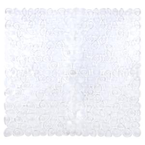 Differnz Lapis inlegmat douche - 100% PVC - anti-slip laag - 54 x 54 cm - transparant