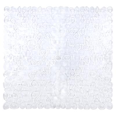Differnz Lapis inlegmat douche - 100% PVC - anti-slip laag - 54 x 54 cm - transparant