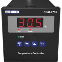 Emko ESM-7710.5.10.0.1/01.00/2.0.0.0 Tweestandenregelaar Temperatuurregelaar K 0 tot 999 °C Relais 7 A (l x b x h) 95 x 72 x 72 mm - thumbnail