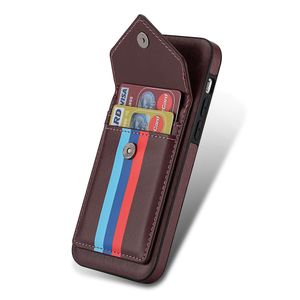 iPhone 11 Pro Max hoesje - Backcover - Patroon - Pasjeshouder - Portemonnee - Kunstleer - Bruin