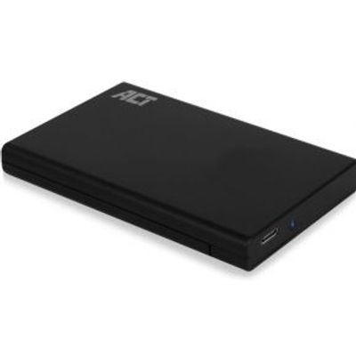 ACT 2.5 inch SATA harde schijf behuizing, schroefloos, USB-C 3.2 Gen2